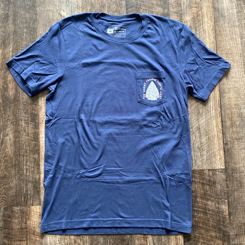 The Great PNW Tee - Navy, Size M